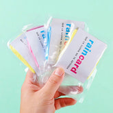 Disposable Pocket Size Easy to Carry Raincoat Pack of 5 Rain Cards - Stay Dry on the Go | EagleShopy
